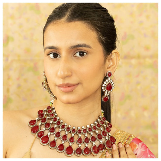 Kundan Choker Jadau Jewelry Set – Royal Heritage Style by Mercy Jewels