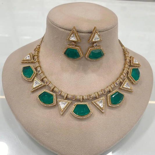 Kundan Stone & Silver Foil Jewelry Collection – Timeless Elegance by Mercy Jewels