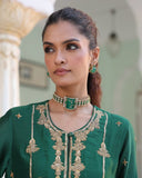 Moissanite Polki Kundan Choker & Earrings – Elegant Bridal Jewelry by Mercy Jewels