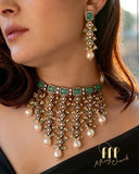 Buy Polki Kundan Pearl Choker – Royal Elegance by Mercy Jewels