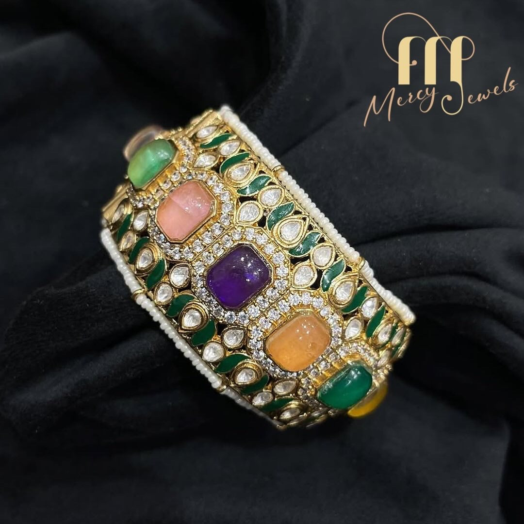 Fusion Openable Brass Bangle – Stylish and Versatile Jewelry by Mercy Jewels