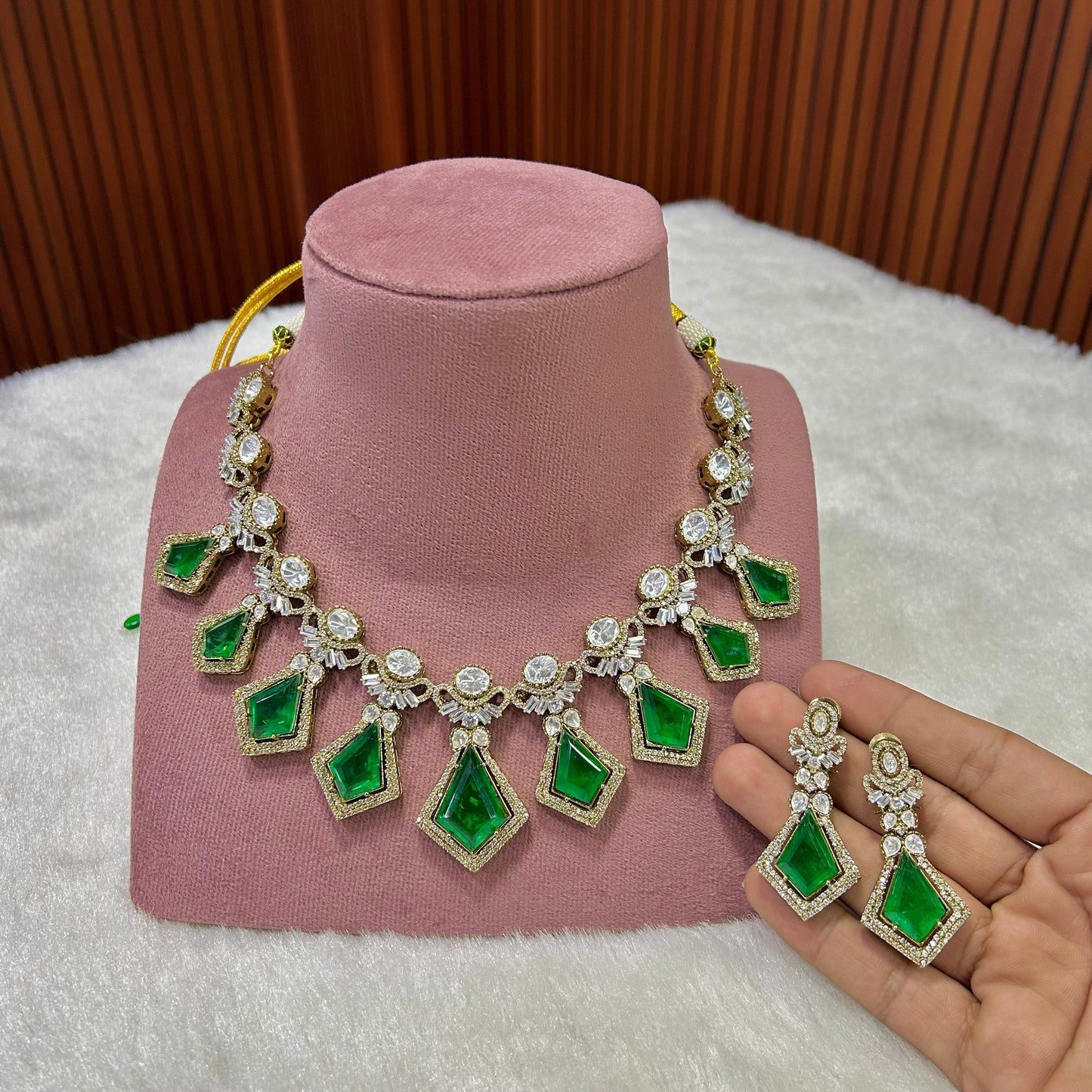 Doublet Moissanite Necklace - Mercy Jewels