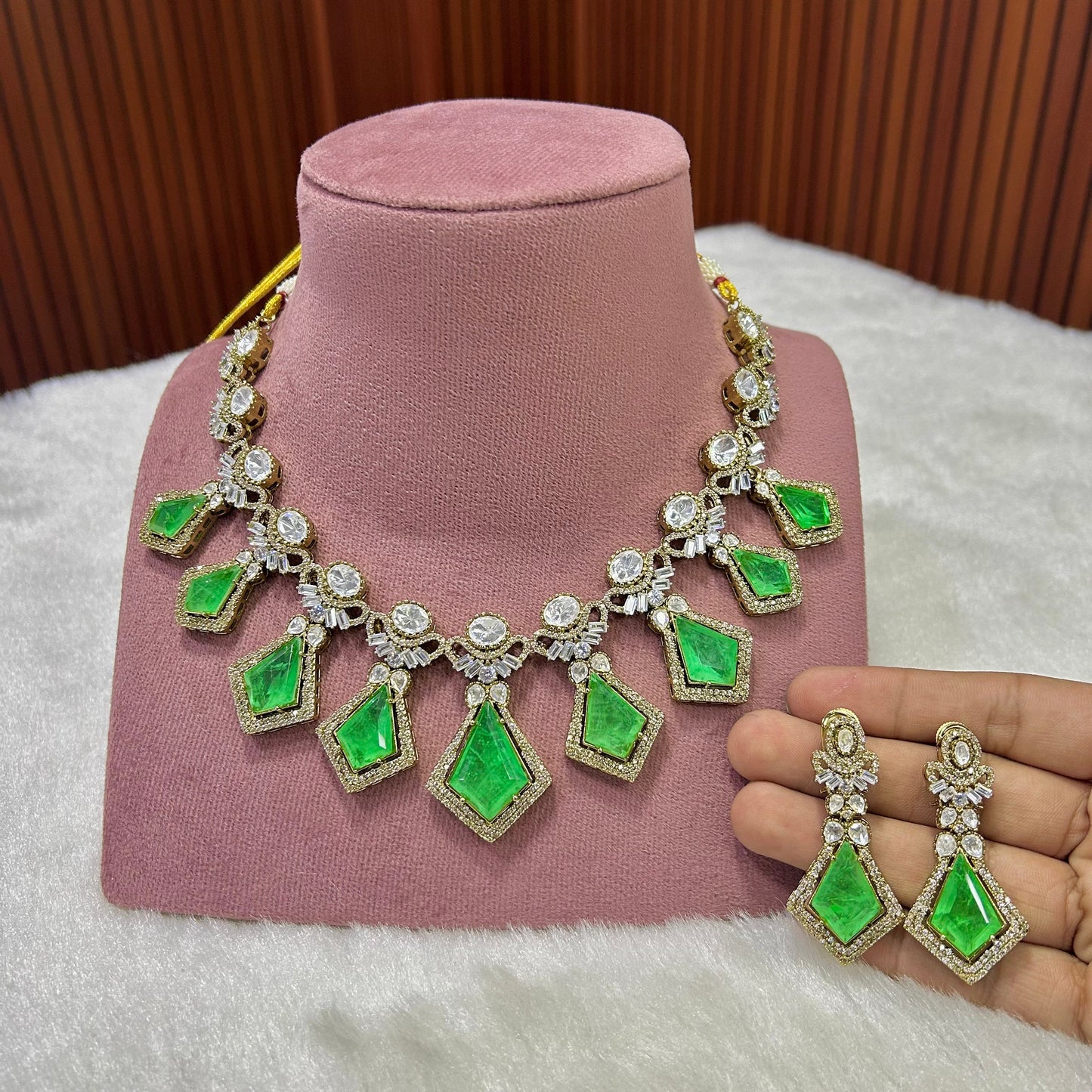 Doublet Moissanite Necklace - Mercy Jewels