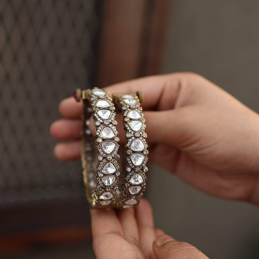 Fusion Moissanite Bangle - Mercy Jewels