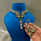 sabhayasachi inspired Peacock Hasli Nacklace