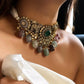 Emerald Green Elephant Choker – Unique Traditional Jewelry by Mercy Jewels