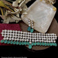 Choker Set Doublet Stone – Elegant Traditional Jewelry by Mercy Jewels