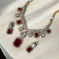 Doublet Polki Hasli Necklace: Jaipur's Finest Craftsmanship