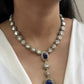 Long Polki Necklace – Elegant Traditional Design by Mercy Jewels