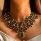 Doublet Polki Bridal Necklace Set – Elegant Wedding Jewelry by Mercy Jewels