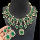 Doublet Polki Bridal Necklace Set – Elegant Wedding Jewelry by Mercy Jewels