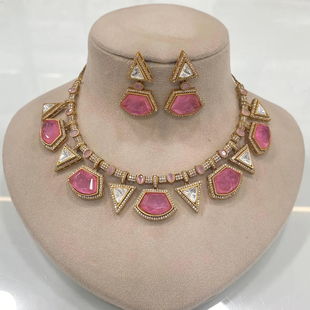 Kundan Stone & Silver Foil Jewelry Collection – Timeless Elegance by Mercy Jewels