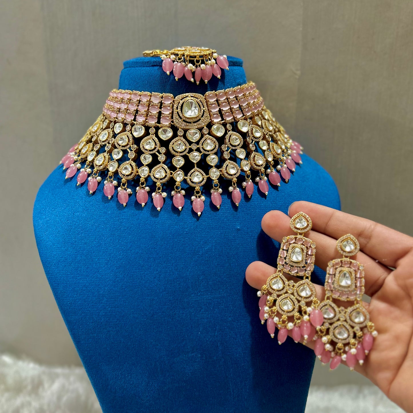 Celebrity inspired Bridal Nacklace Set