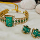 Moissanite Polki Kundan Choker & Earrings – Elegant Bridal Jewelry by Mercy Jewels