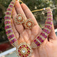 Traditional Polki Hasli Necklace Set for Brides | Mercy Jewel