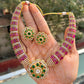 Traditional Polki Hasli Necklace Set for Brides | Mercy Jewel