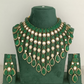 Mercy Jewels' Emerald Green Artificial Kundan Bridal Necklace