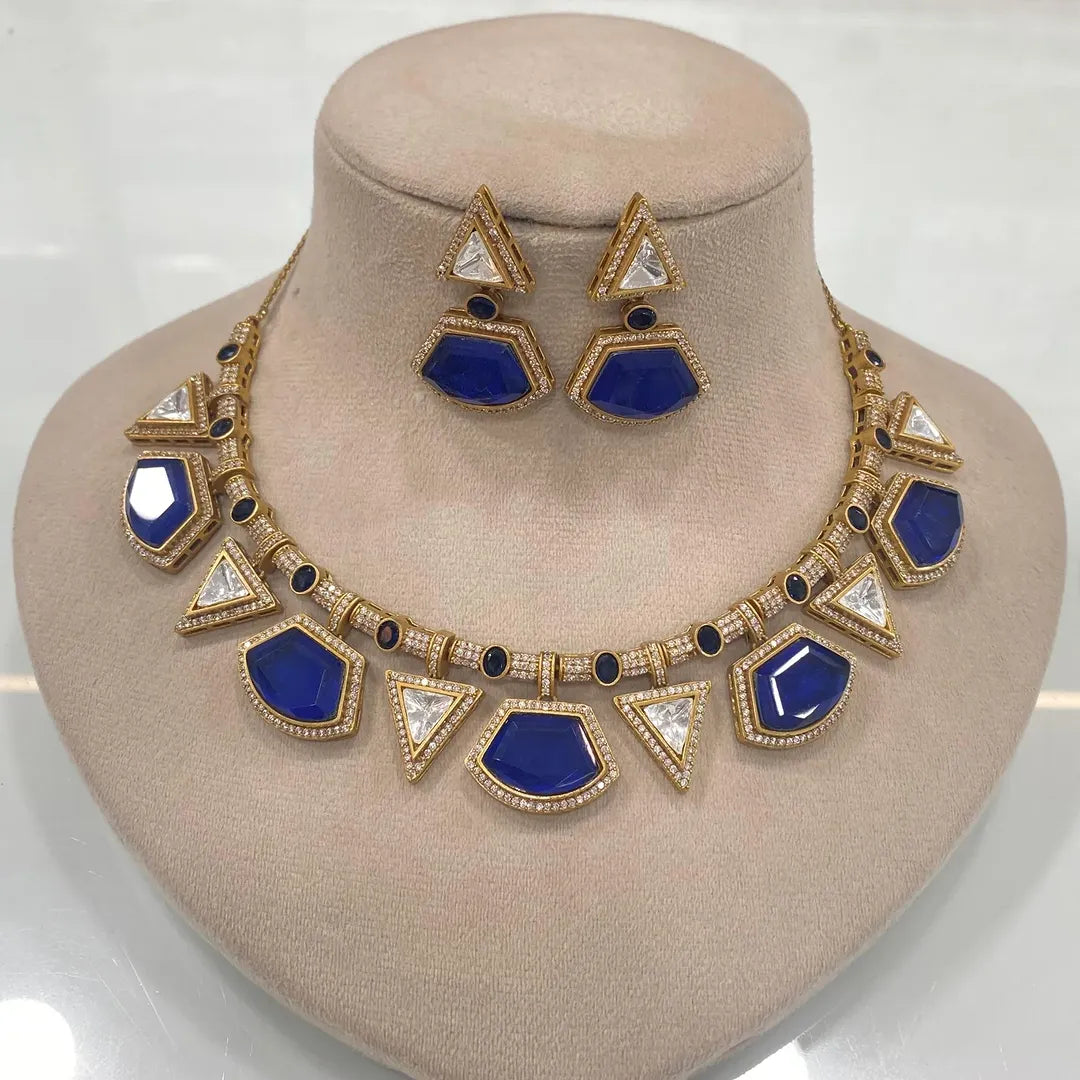 Kundan Stone & Silver Foil Jewelry Collection – Timeless Elegance by Mercy Jewels