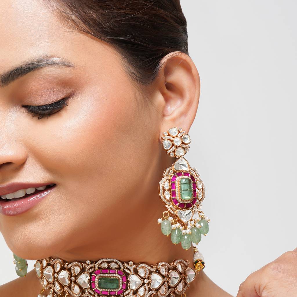 Krutika Polki Nacklace