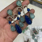 AD/Doublet Stone Metal Earrings - Mercy Jewels