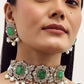 Doublet Moissanite Polki Premium Choker - Mercy Jewels