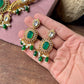 Doublet Stone Hasli Necklace & Earrings – Elegant Ethnic Jewelry by Mercy Jewels