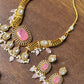 Doublet Stone Hasli Necklace & Earrings – Elegant Ethnic Jewelry by Mercy Jewels