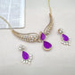 Polki Doublet Hasli Necklace & Earrings – Traditional Elegance by Mercy Jewels