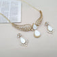 Polki Doublet Hasli Necklace & Earrings – Traditional Elegance by Mercy Jewels