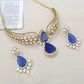 Polki Doublet Hasli Necklace & Earrings – Traditional Elegance by Mercy Jewels