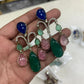 AD/Doublet Stone Metal Earrings - Mercy Jewels