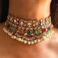 Multicolor Kundan Necklace Set – Vibrant Elegance by Mercy Jewels