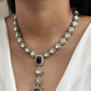 Long Polki Necklace – Elegant Traditional Design by Mercy Jewels